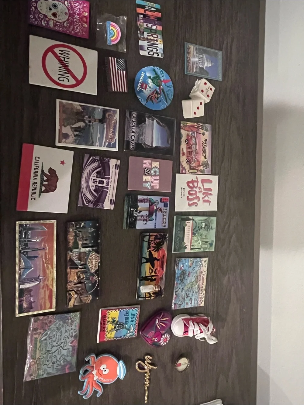 Lots California Travel Magnet vegas Mexico Dubai San Diego Florida Palm Springs - Picture 2 of 4